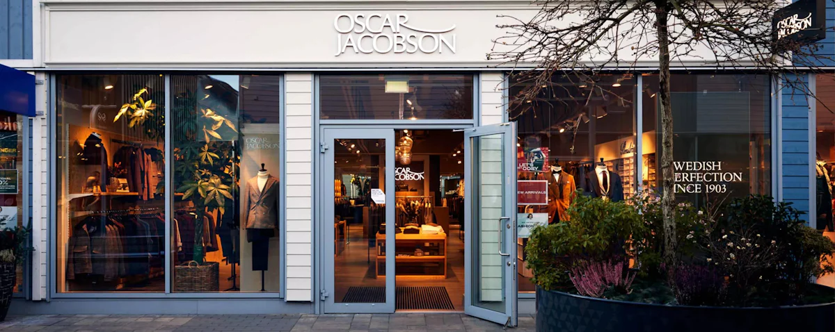 Oscar Jacobson Hede Fashion Outlet store