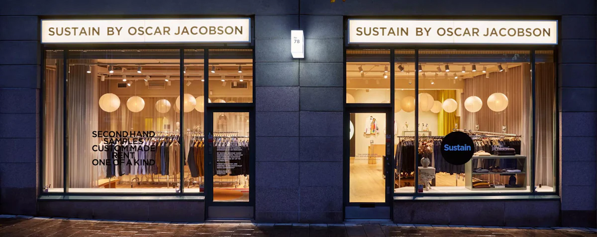 Oscar Jacobson Sustain Stockholm store