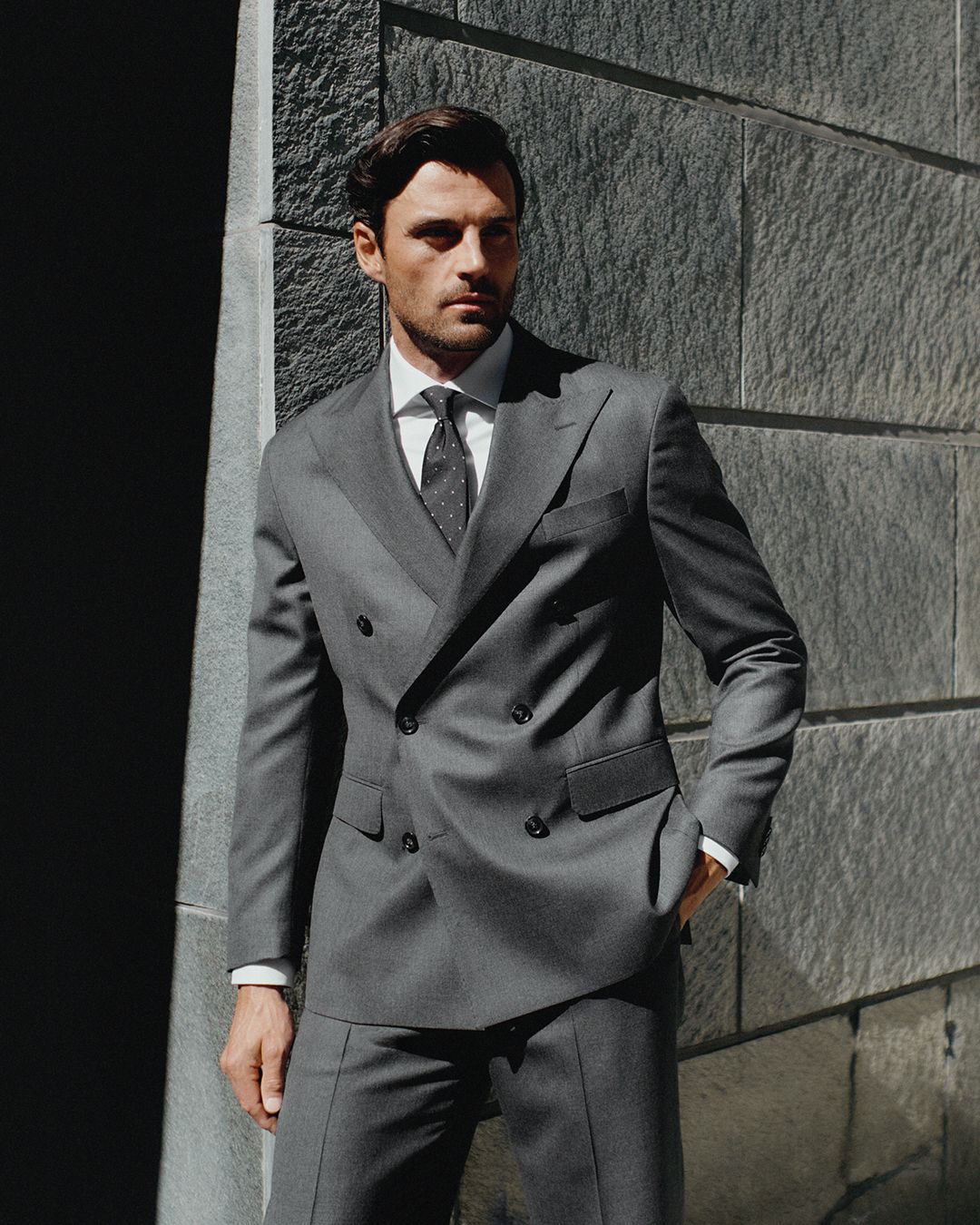 Regular Fit Half Zip Cable Knit Sweater - Beige | Oscar Jacobson