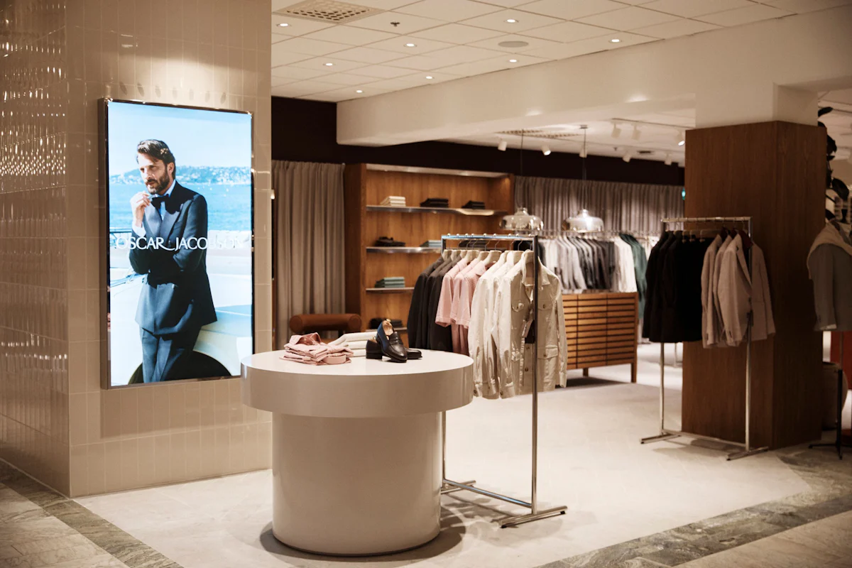 Oscar Jacobson NK Stockholm store