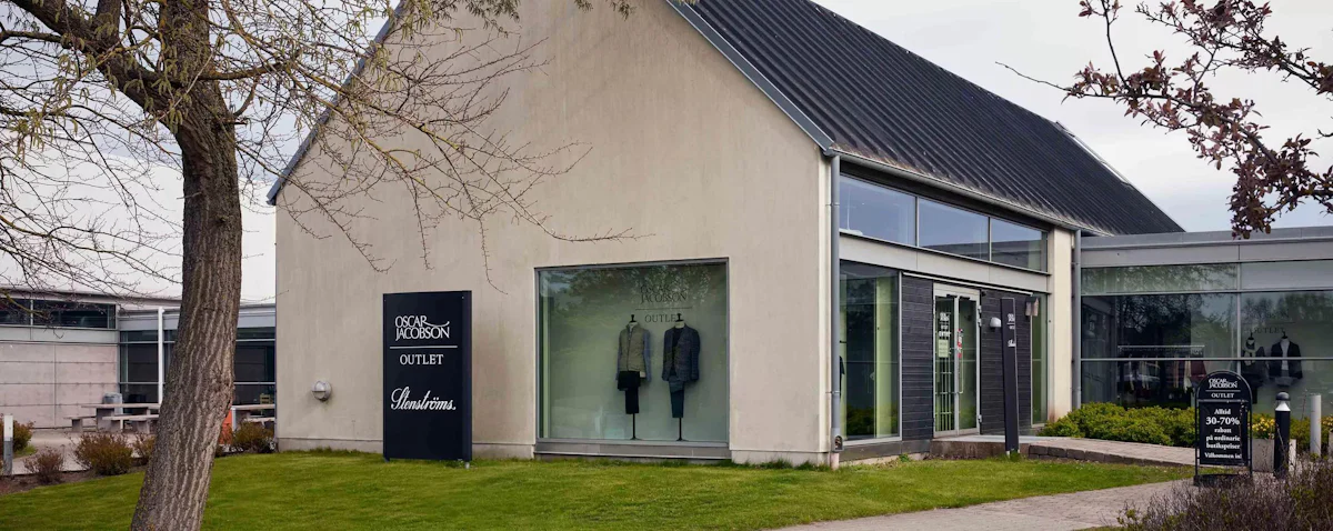 Oscar Jacobson Höganäs Outlet store
